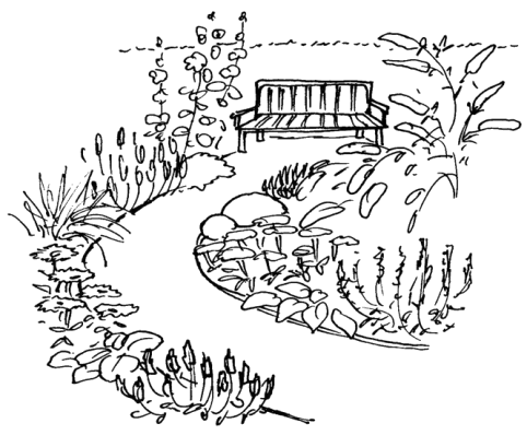 Gartenwege
